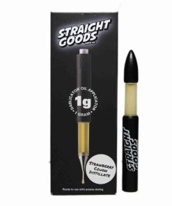 ! New Product ! Straight Goods Dablicators – Strawberry Cough Distillate (1g)