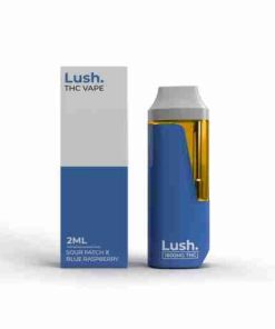 LUSH 2ML Disposable Vape – Sour Patch X Blue Raspberry (Hybrid)