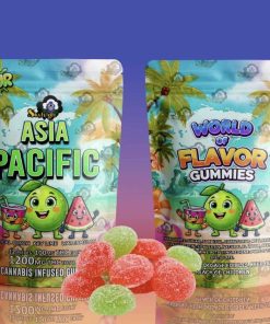 Sky High Edibles – World of Flavor Gummies – Asia Pacific (1200mg THC)