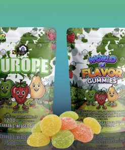Sky High Edibles – World of Flavor Gummies – Europe (1200mg THC)
