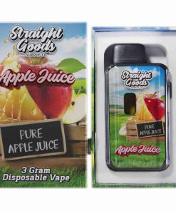(New) Straight Goods Supply Co. – Apple Juice (Indica Dominant Hybrid) (3 Gram)