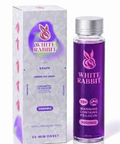 White Rabbit Mushroom Drink – Grape 3000mg (60ml)