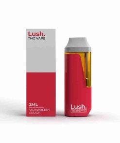 LUSH 2ML Disposable Vape – Strawberry Cough (Sativa)