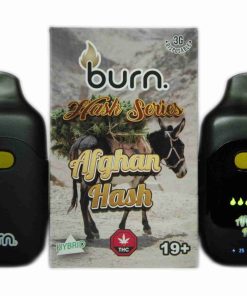 *New* Burn LCD Disposable – Afghan Hashish (3 Gram) (Hybrid)