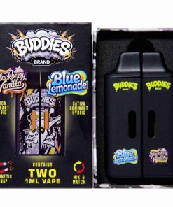 * New* Buddies Brand by Straight Goods – Blackberry Vanilla + Blue Lemonade (1ml + 1ml)