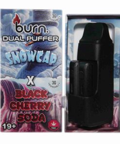 Burn Duel 3 Gram Puffer – Snowcap x Black Cherry Soda (3 Grams + 3 Gram)