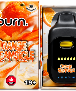 *New* Burn LCD Disposable – Orange Creamsicle (3 Gram) (Hybrid)
